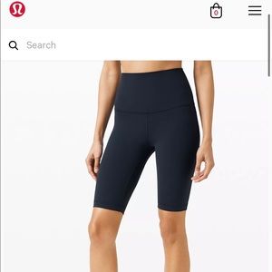Lululemon align size 8 biker short